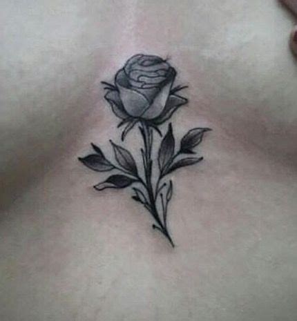 Understanding The Meaning Of Rose Tattoo Between Breasts